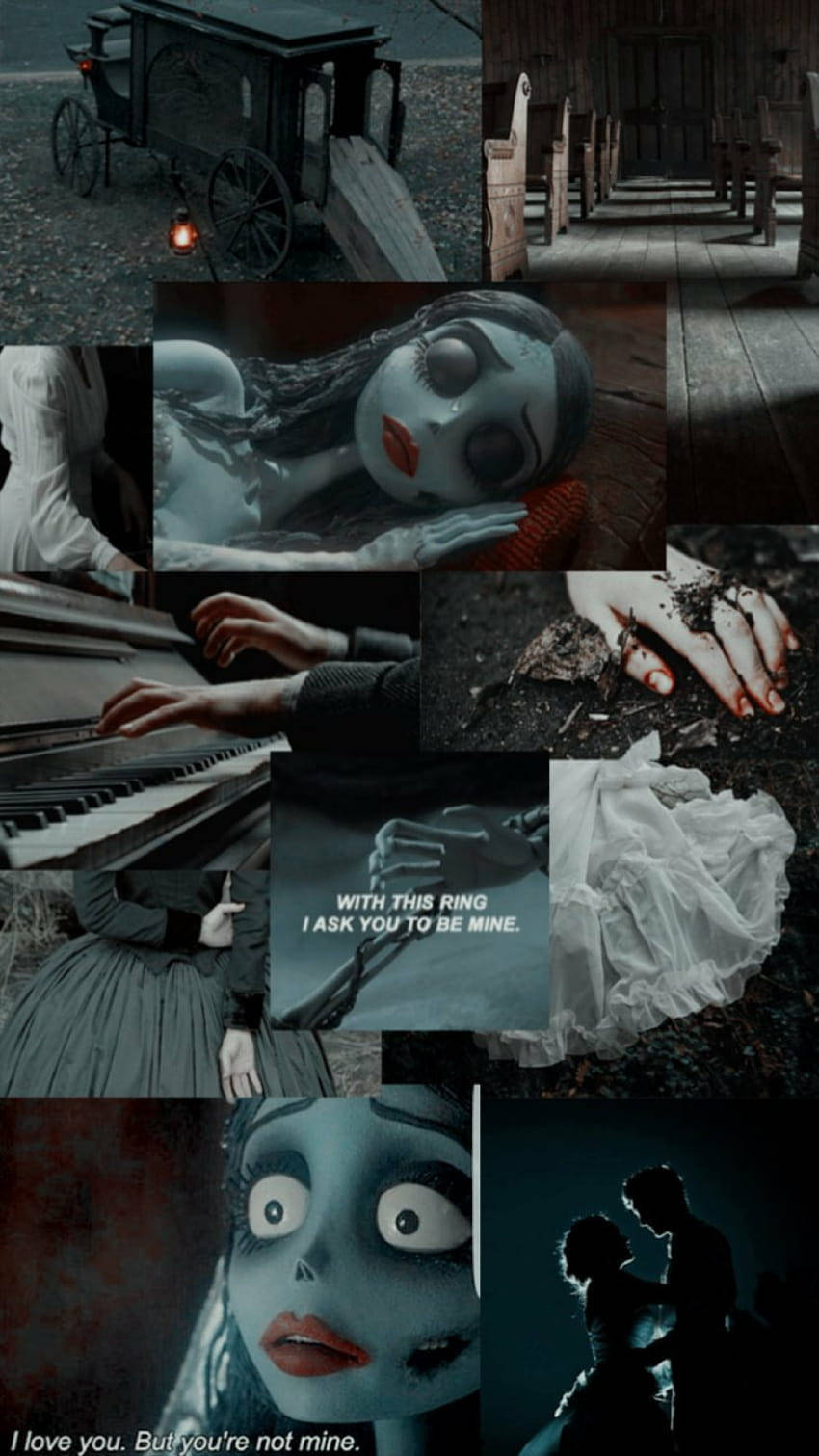 Emily Corpse Bride Aesthetic Wallpaper