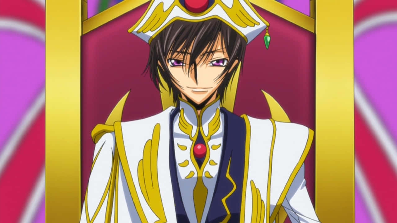 Emperor Lelouch Anime Portrait Wallpaper