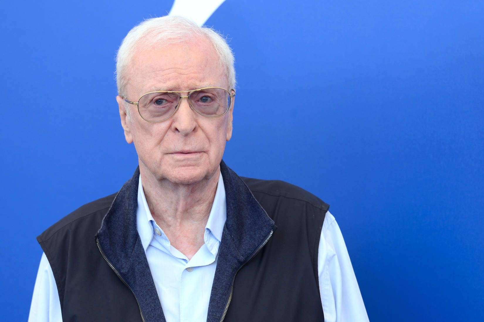 English Actor Michael Caine Venice Film Festival Wallpaper