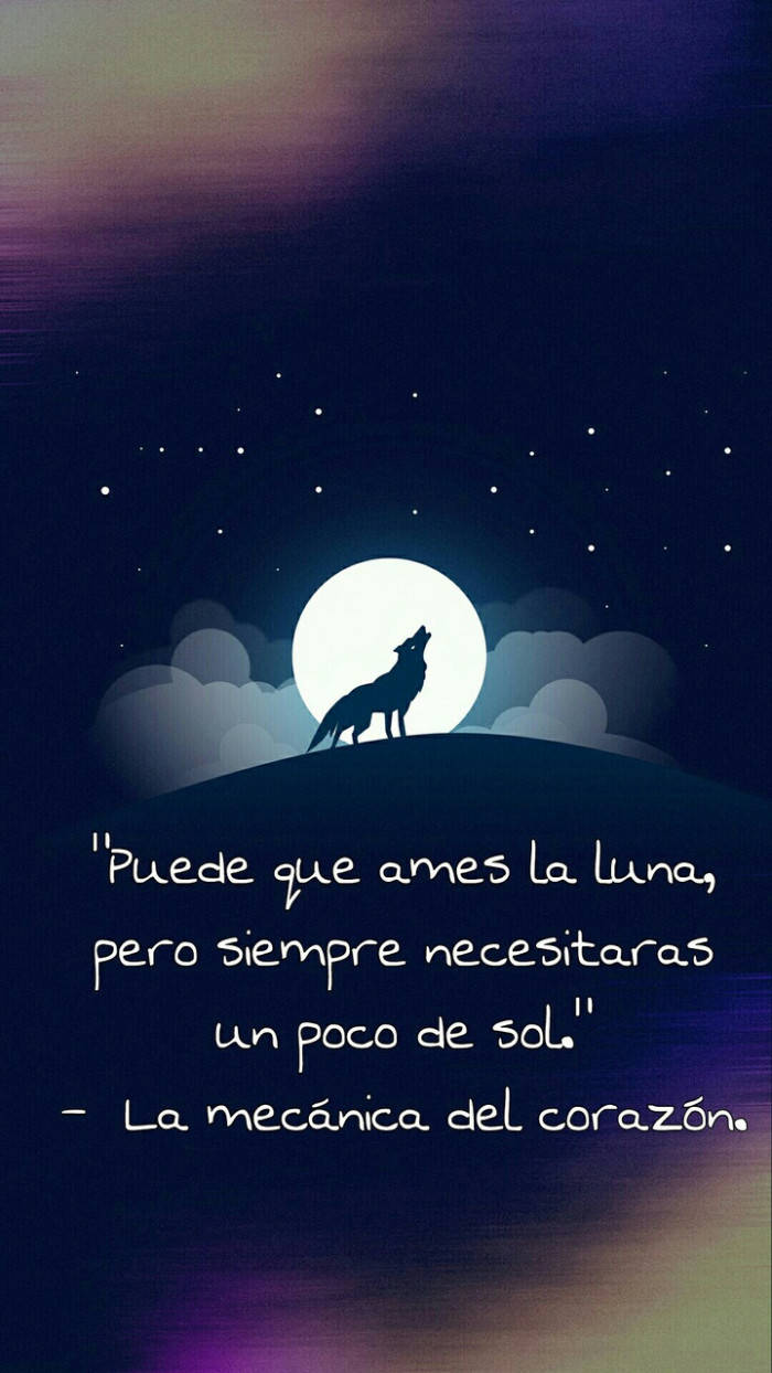 English To Spanish La Luna Wallpaper