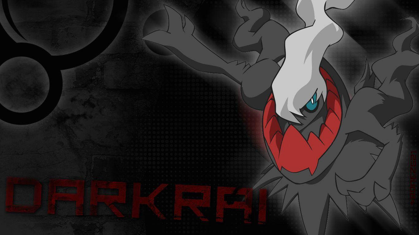 Enigmatic Darkness - Darkrai's Stare Wallpaper