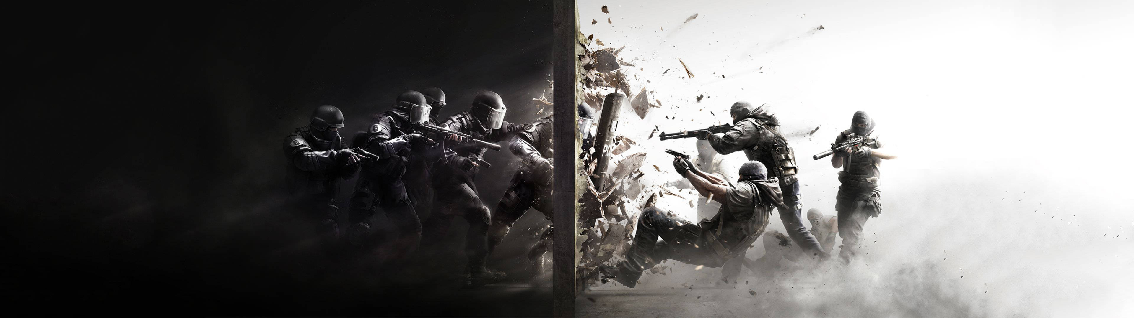 Enjoy Rainbow Six Siege In Stunning Detail On Two Screens Wallpaper