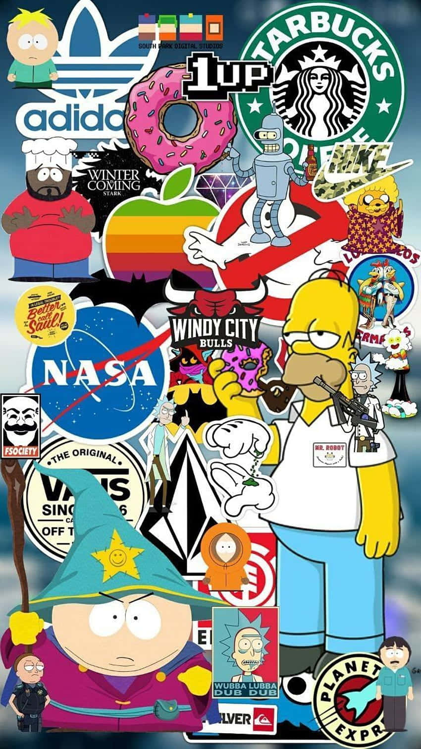 Enjoy The Dope Simpsons Wallpaper