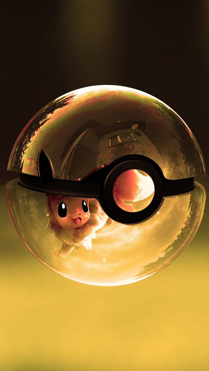 Enjoy The Experience Of Using An Eevee Iphone Wallpaper