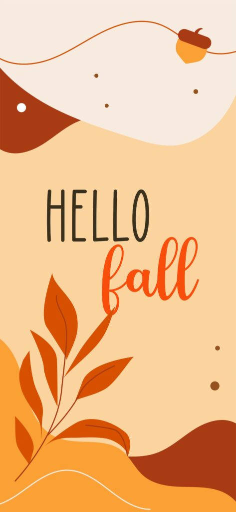 Enjoy The Fall With This Adorable Phone! Wallpaper