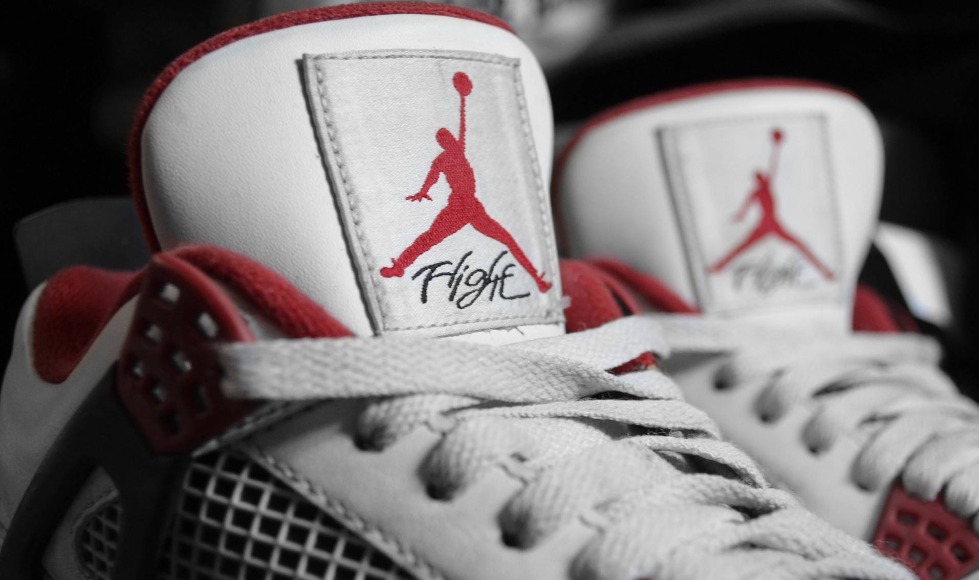 Enjoy The Style And Comfort Of The Iconic Jordan Shoe. Wallpaper