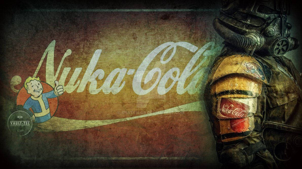 Enjoy The Vintage Taste Of Nuka-cola – Bring Home The Memories! Wallpaper