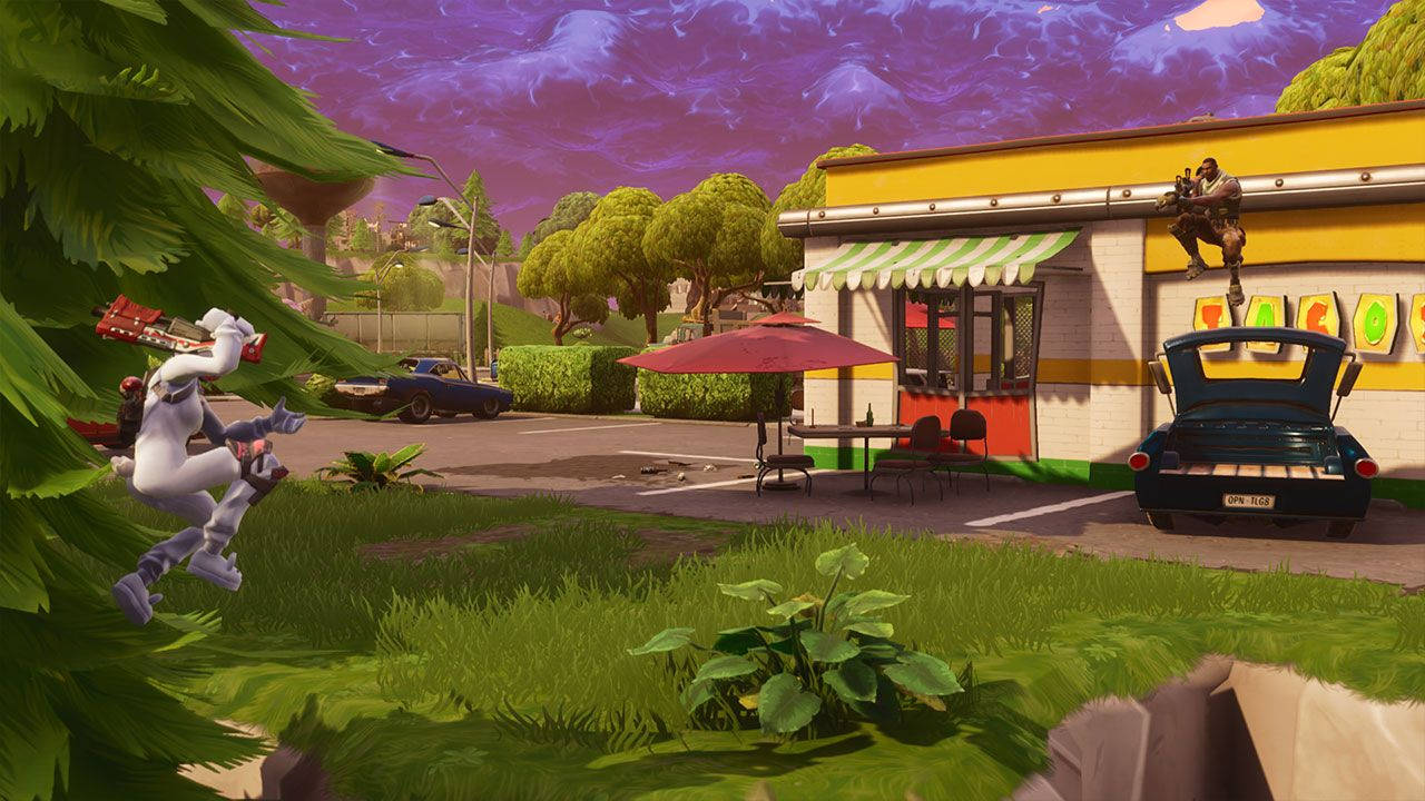 Enter The Battle Royale Arena With Cool Fortnite Wallpaper