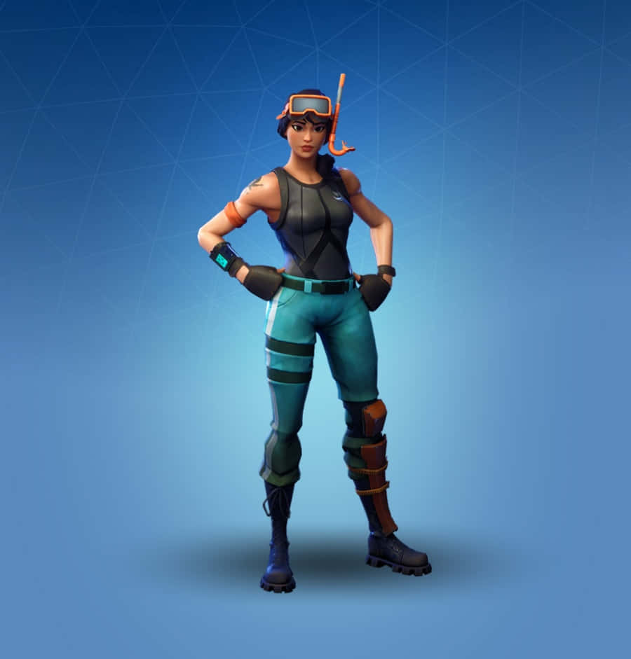 Epic Fortnite Skins Ready For Battle Royale Showdown Wallpaper