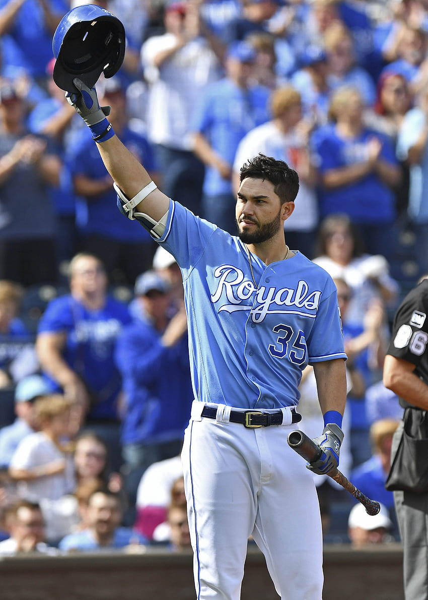 Eric Hosmer Waving Cap Wallpaper