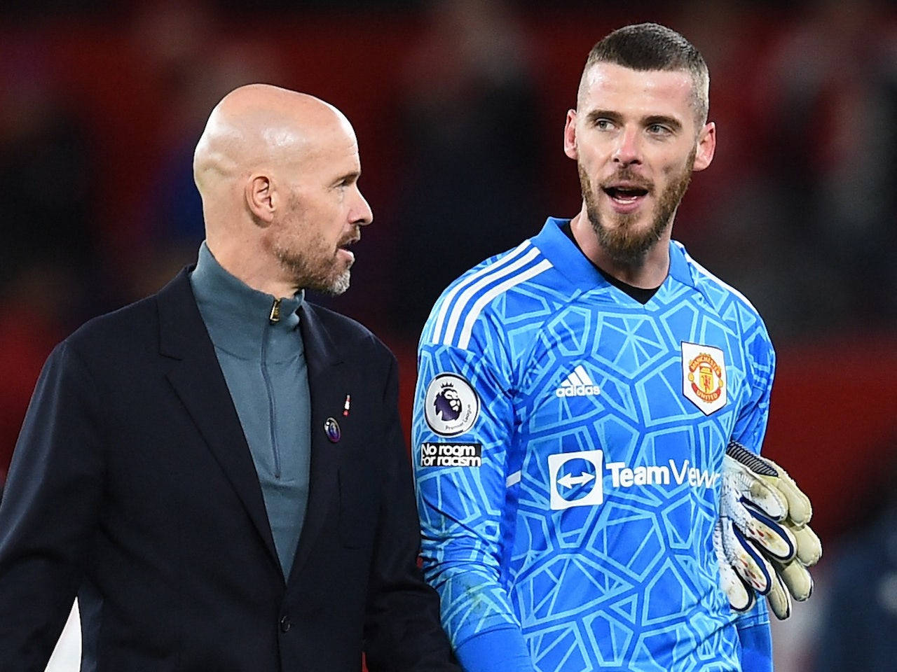 Erik Ten Hag And David De Gea Wallpaper