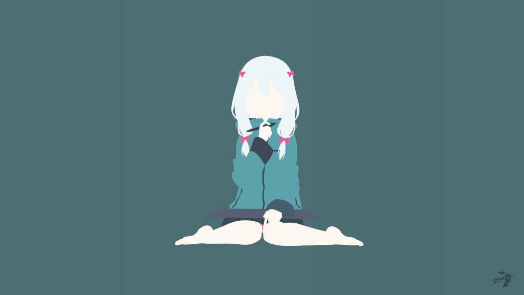 Eromanga Izumi Minimalist Anime Wallpaper