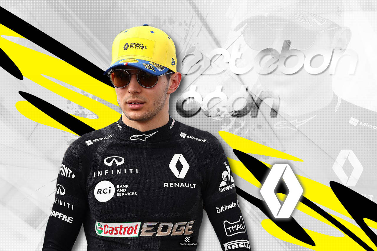 Esteban Ocon Radiating Confidence In Sunglasses Wallpaper