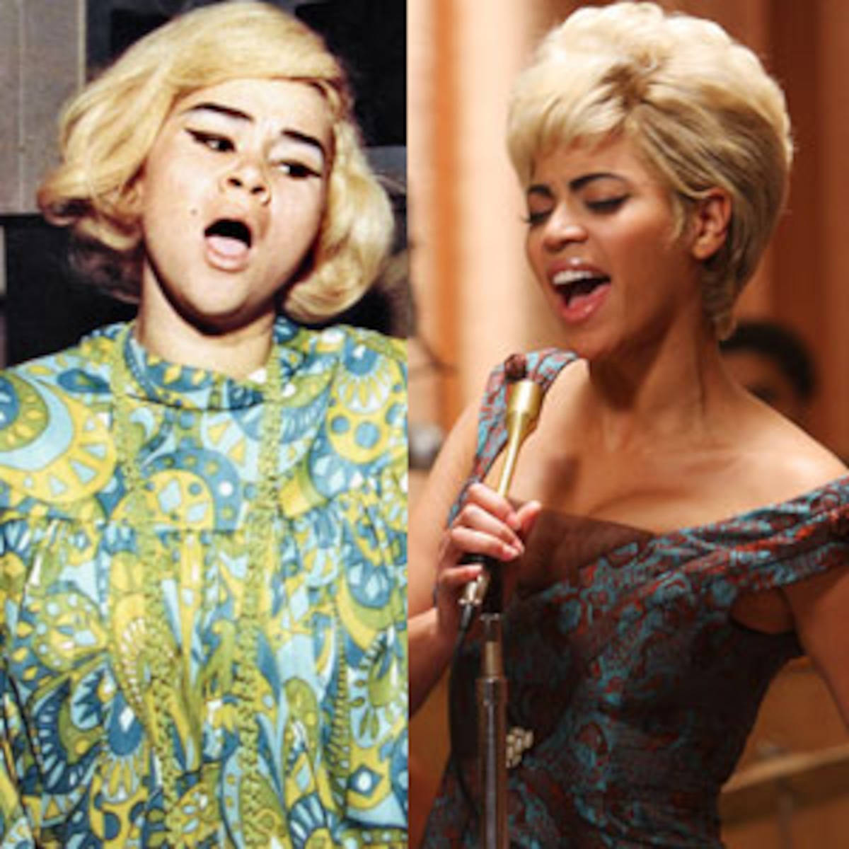 Etta James Photo Collage Wallpaper