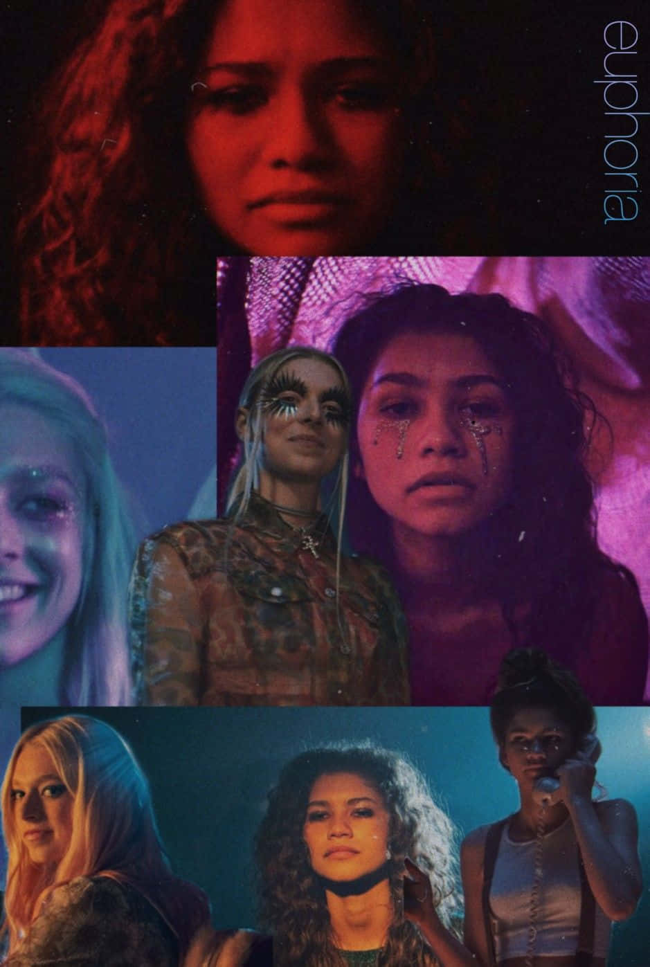 Euphoria Hbo Iphone Scenes Wallpaper