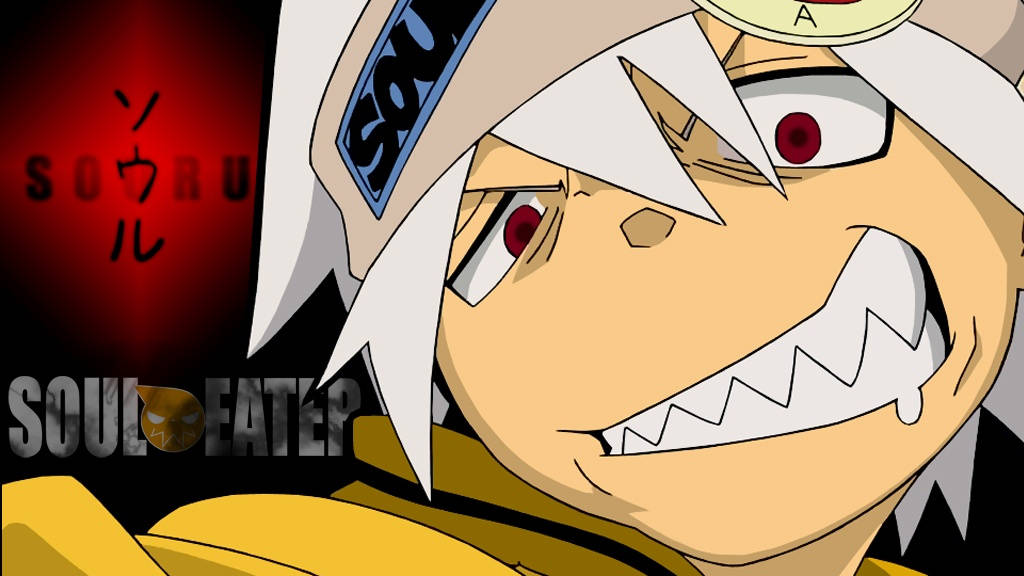 Evans With Soul Eater Moon Logo Wallpaper