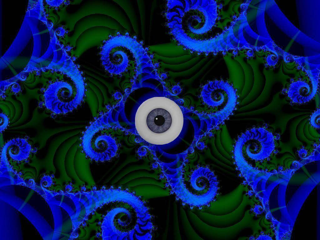 Evil Eye Fractals Wallpaper