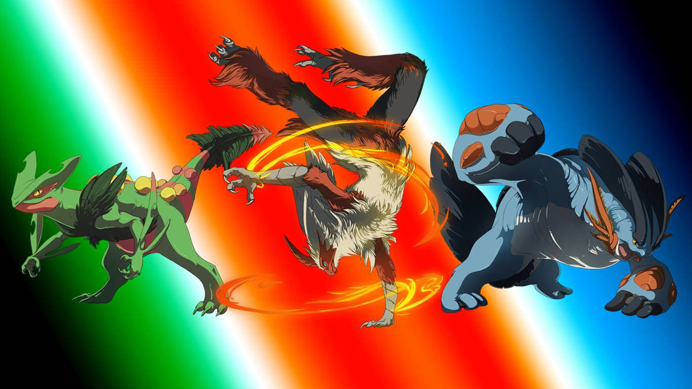 Evolve Your Pokemon – Reach New Heights! Wallpaper