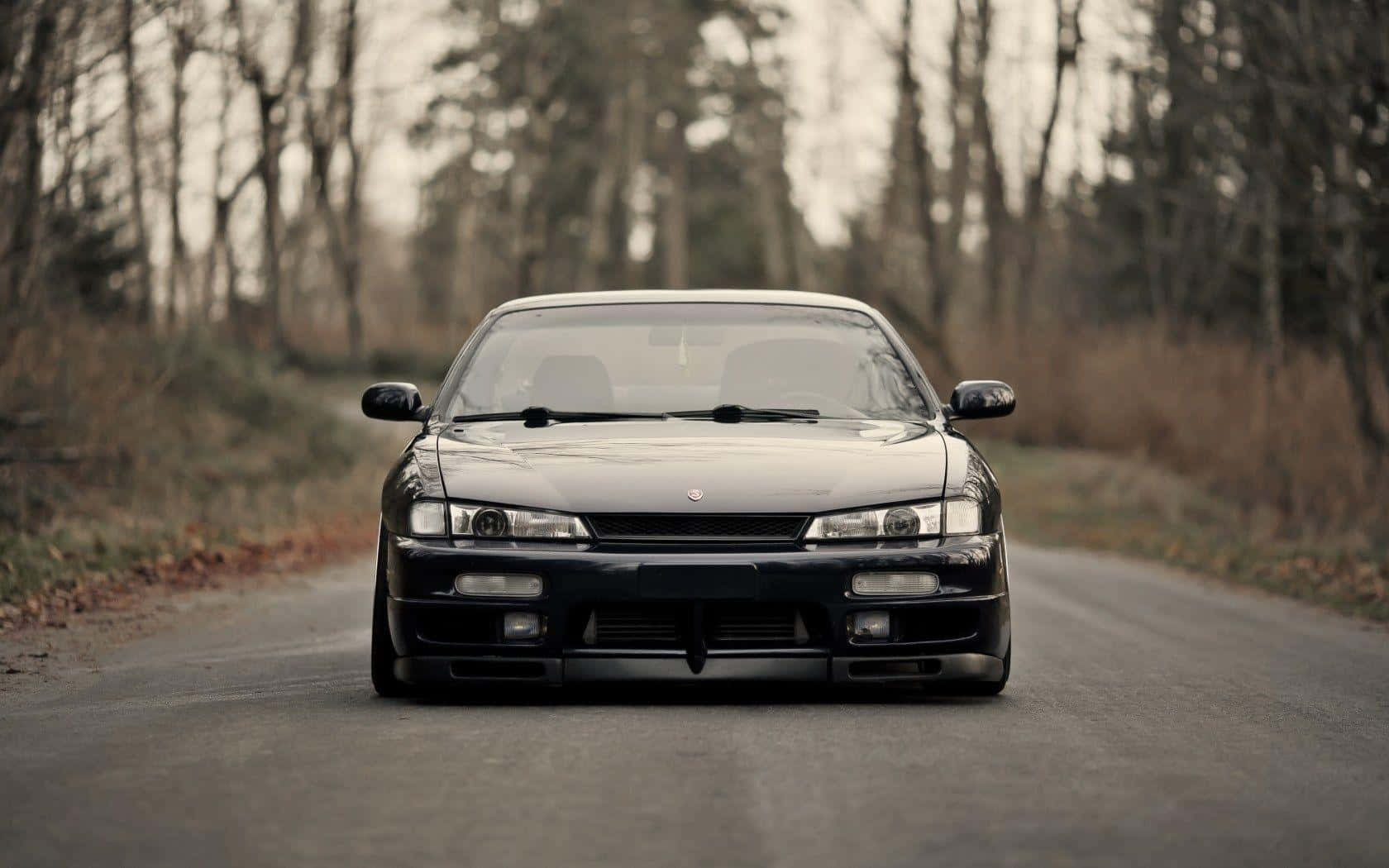 Exhilarating Power: Nissan Silvia S13 Wallpaper