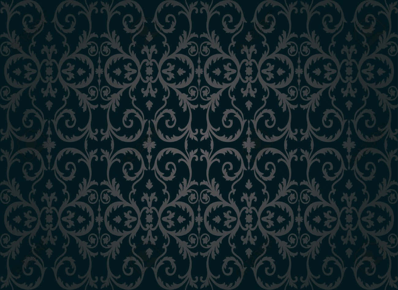 Expensive Floral Baroque Wallpaper