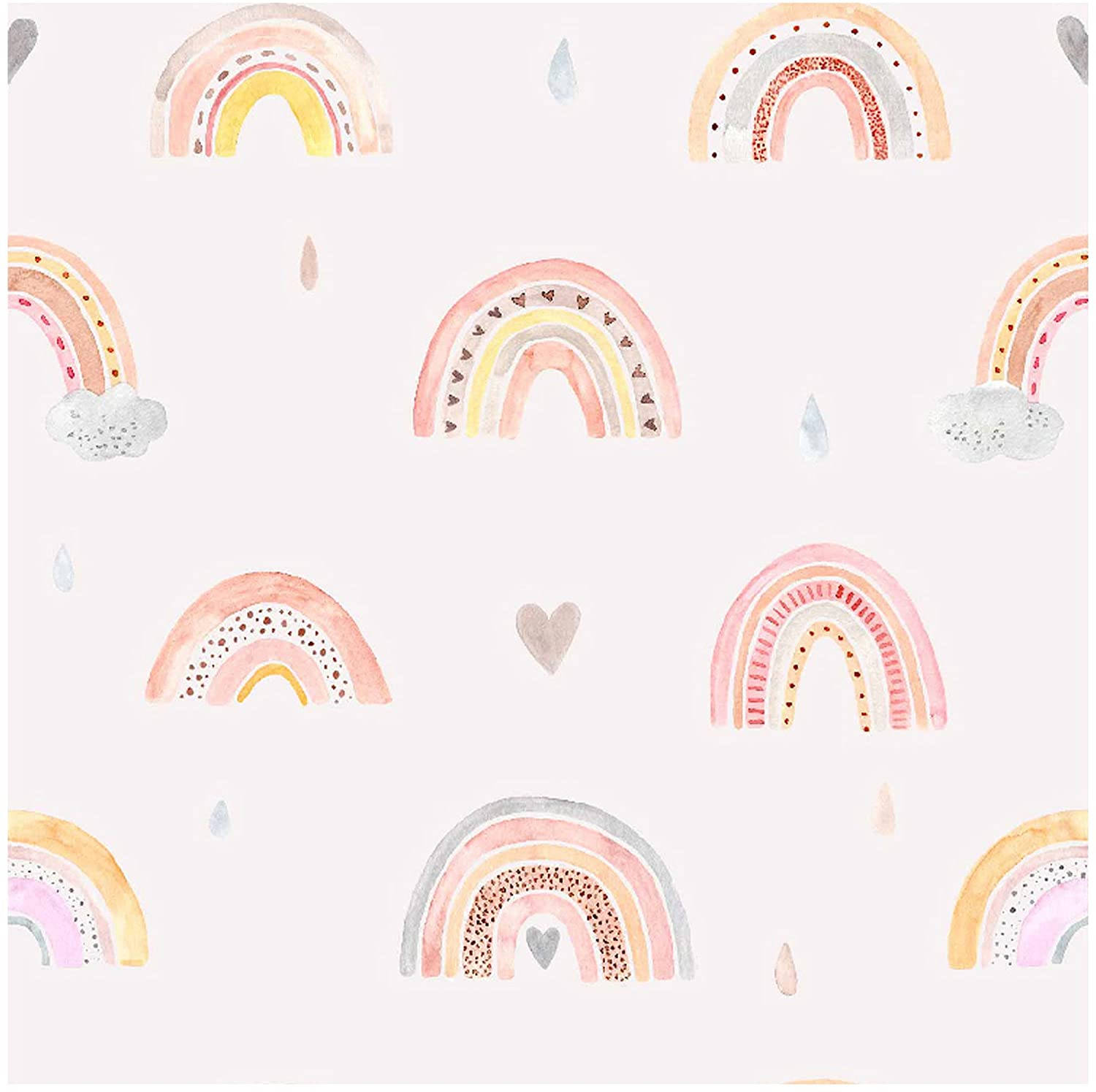 Experience Colorful Bohemian Magic With This Vibrant Rainbow Wallpaper