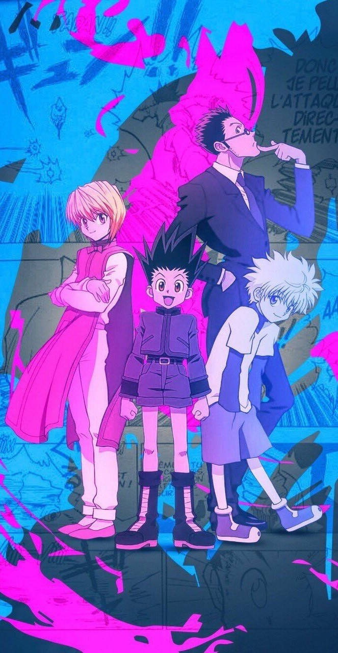 Experience The Adventures Of Hunter X Hunter On Your Iphone. Wallpaper