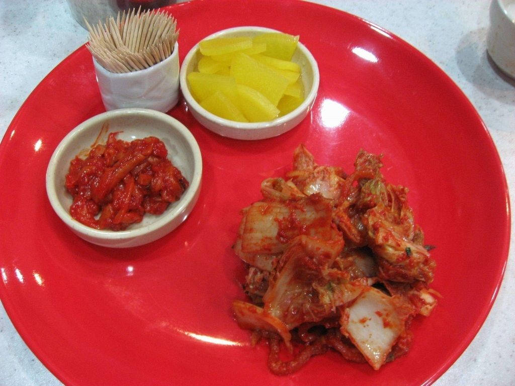 Experience The Authentic Taste Of Korea With Mouth-watering Kimchi Wallpaper