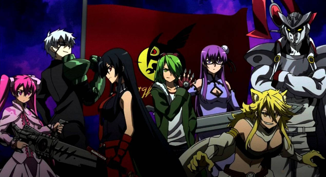 Experience The Intense Adventure Of Akame Ga Kill Wallpaper