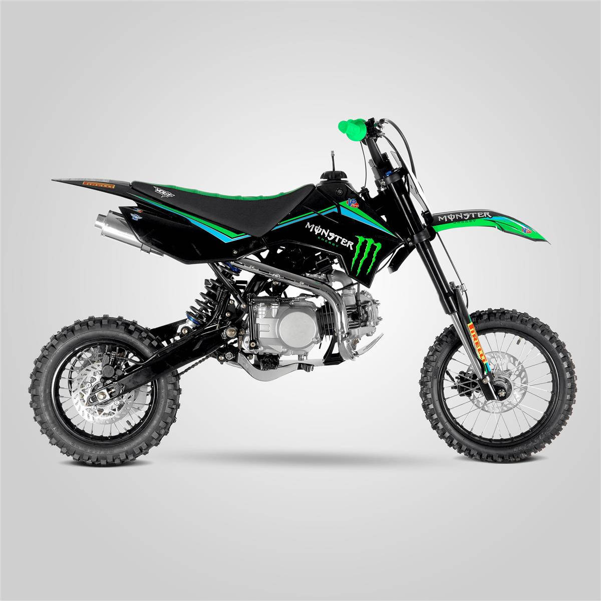 Explore Nature With A Monster Dirt Bike Wallpaper