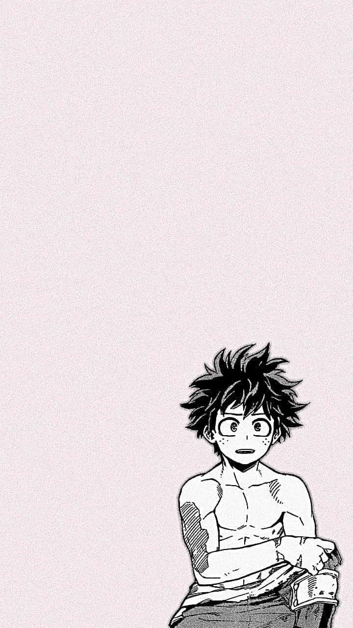 Explore The Aesthetic Side Of Deku's Universe. Wallpaper