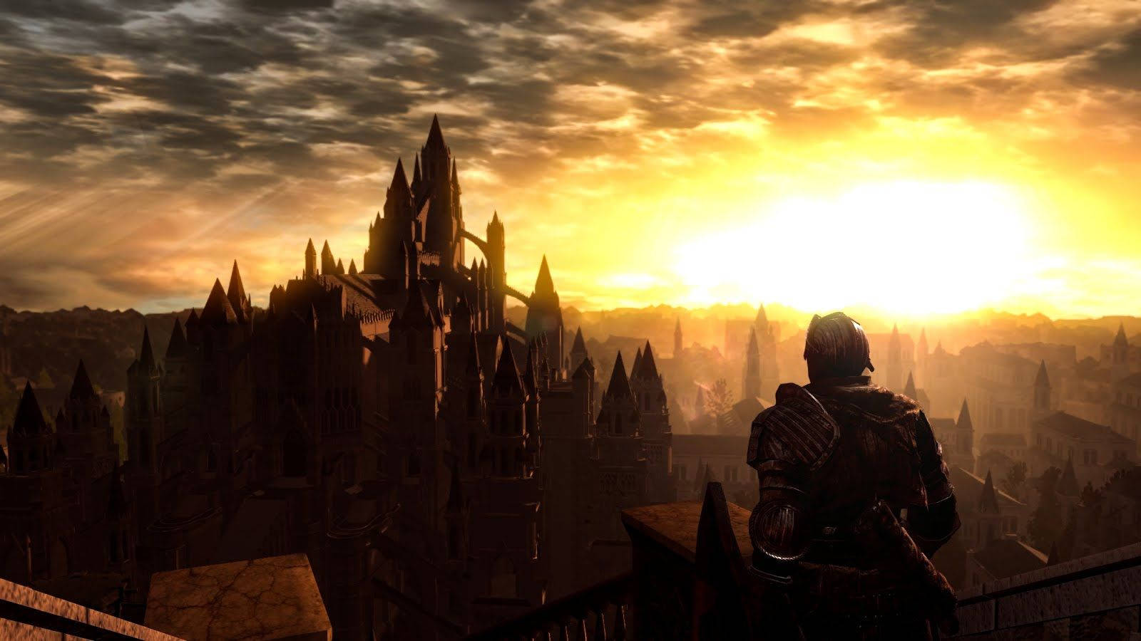 Explore The Majestic Anor Londo City Wallpaper