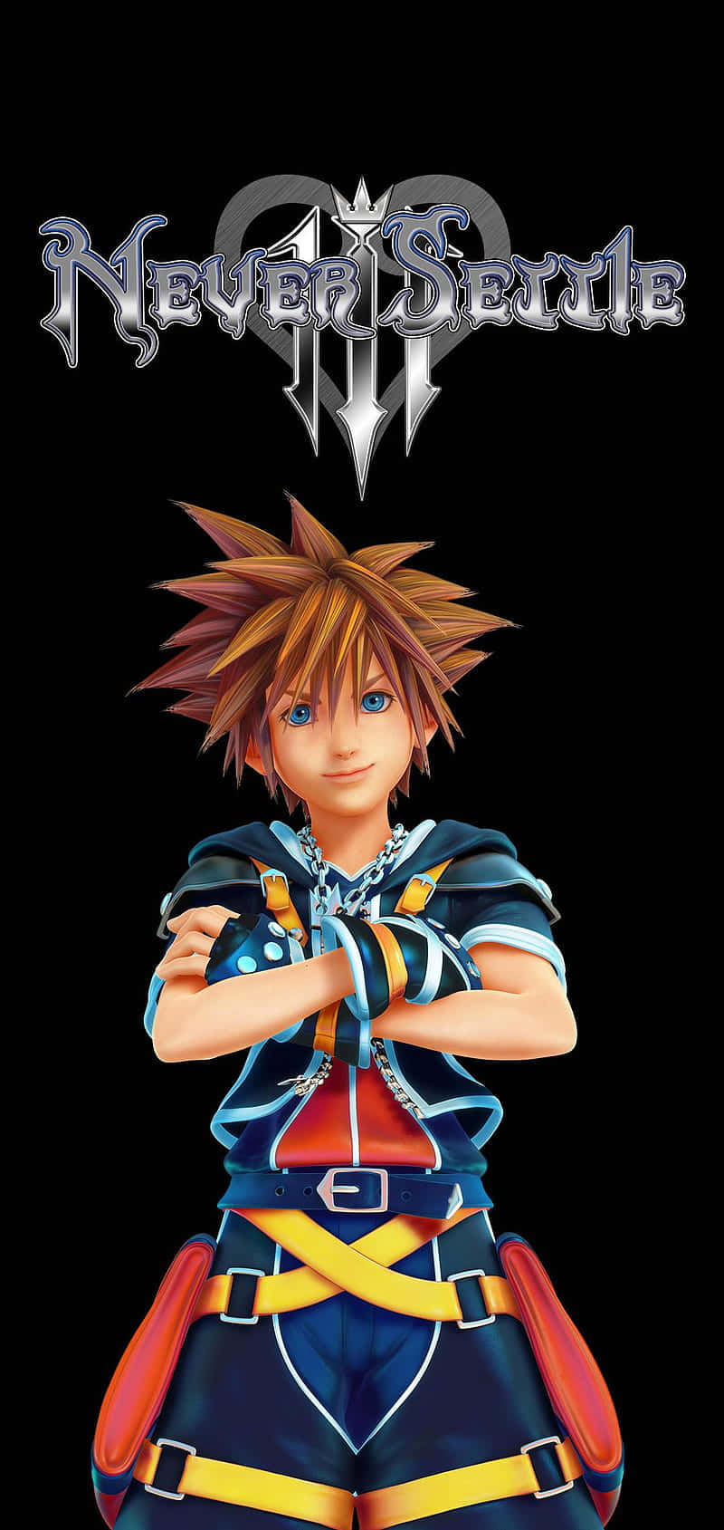 Express Your Love For Kingdom Hearts And Stay Connected With The Latest Kingdom Hearts Phone Wallpaper