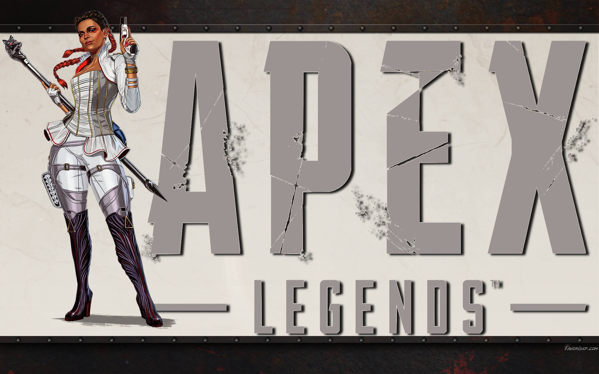 Eye Catching Apex Legends Loba Digital Art Wallpaper