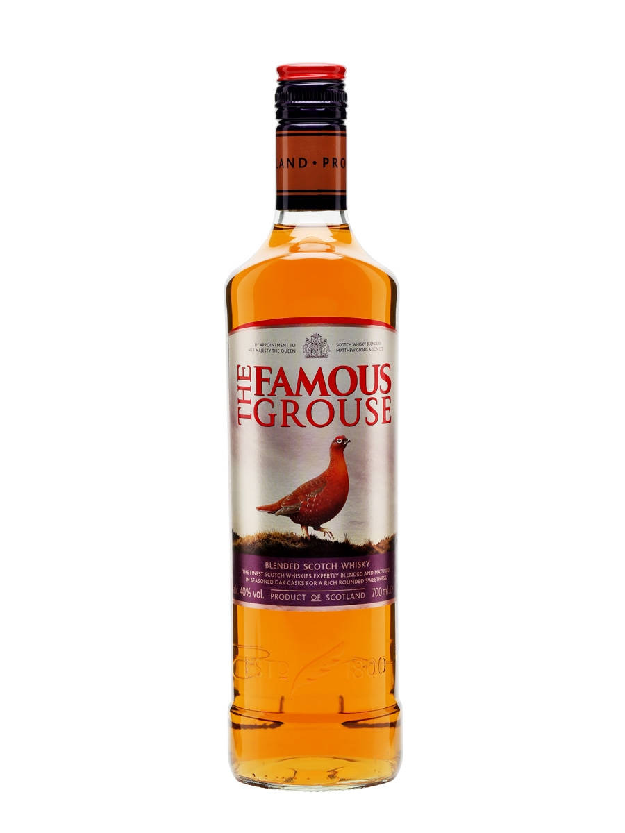 Famous Grouse Blended Scotch Whisky In Pristine Condition Wallpaper