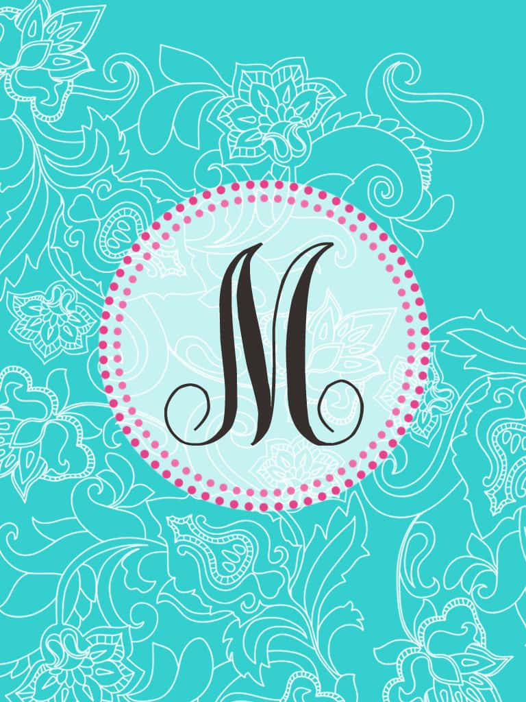 Fancy Letter M Initial Wallpaper