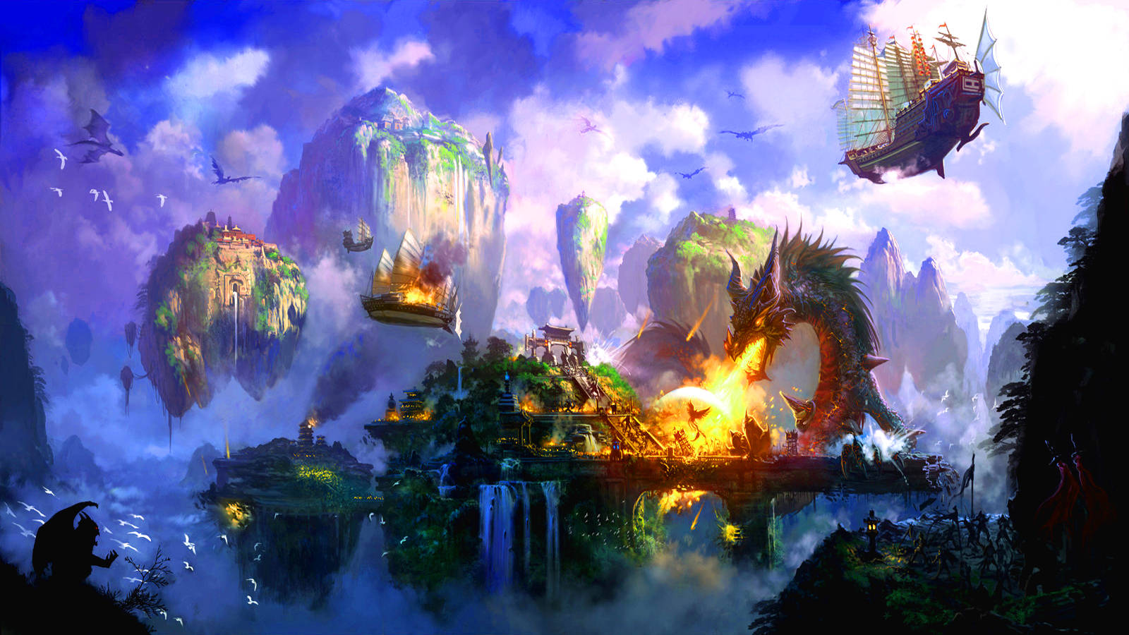 Fantasy Illustration Full Hd 1600x900 Wallpaper