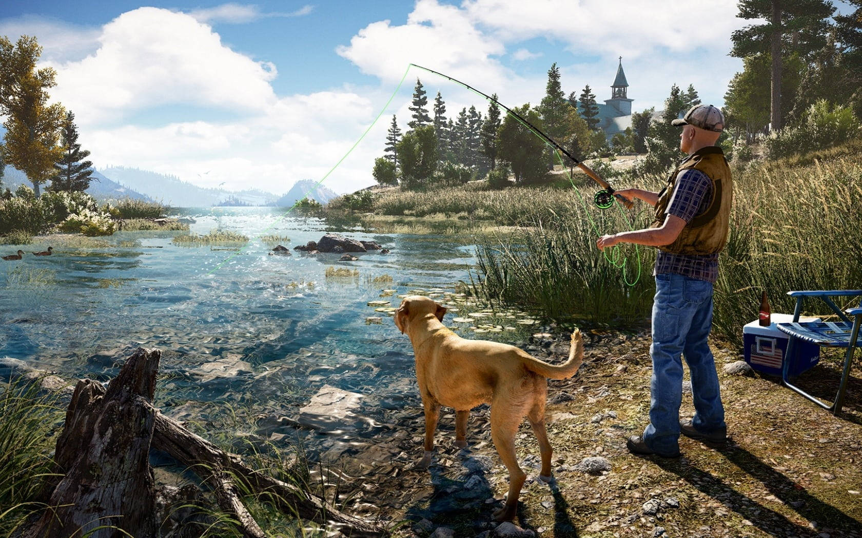 Far Cry Five Fishing Wallpaper