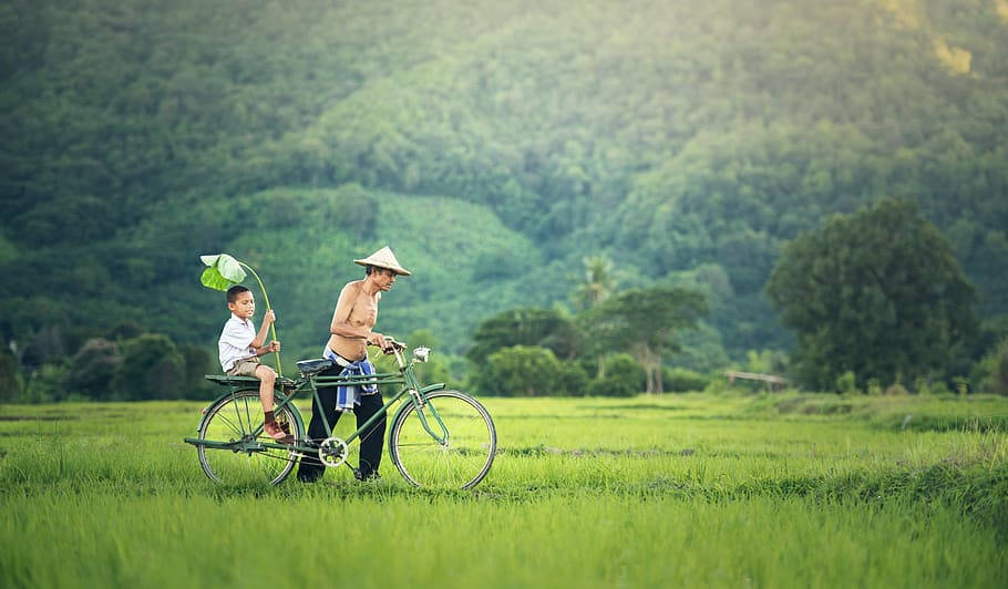 Father And Son Myanmar Wallpaper