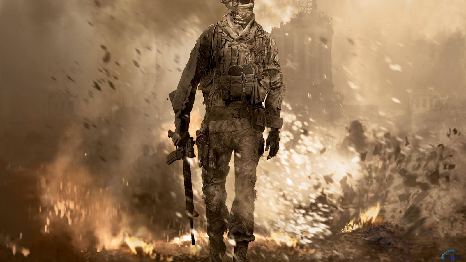 Feel The Adrenaline Rush With Call Of Duty: Modern Warfare 2 Wallpaper