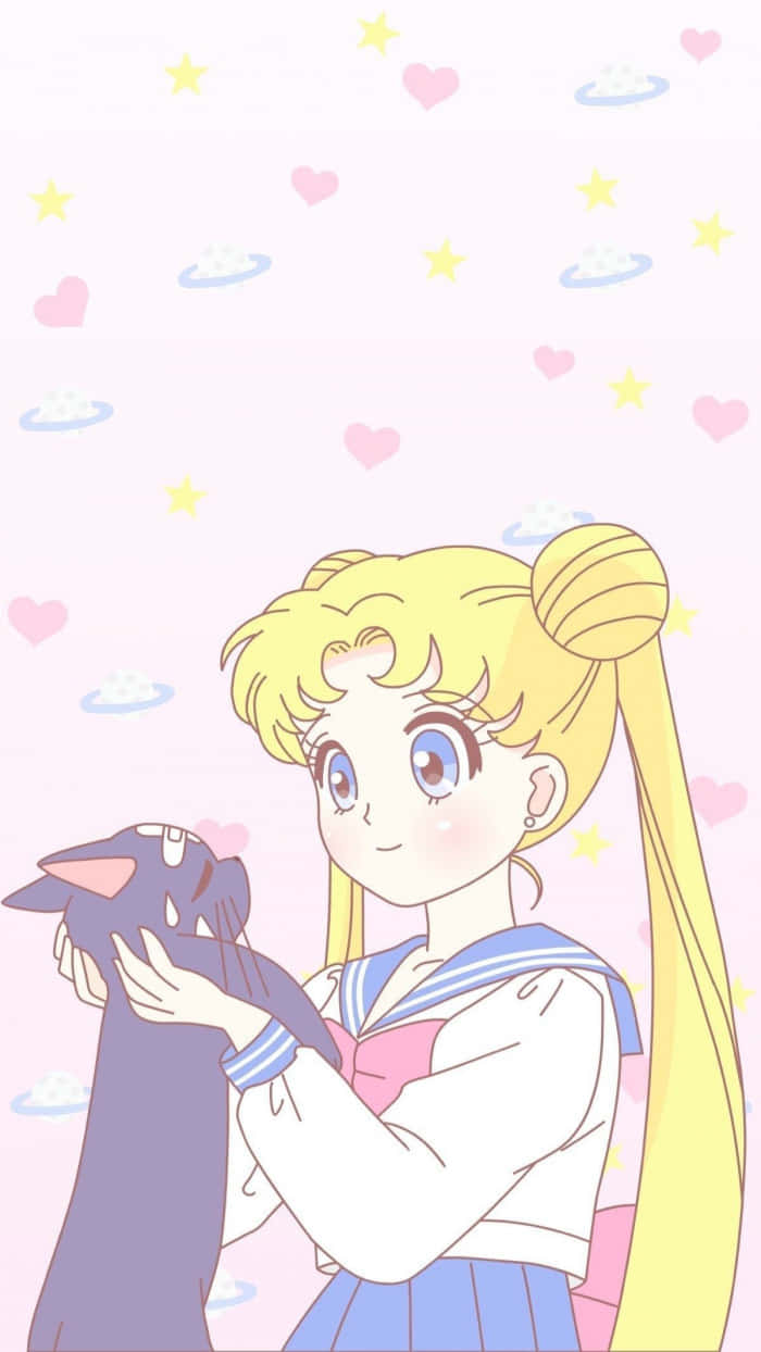 Feel The Power Of Sailor Moon On Your Ipad! Wallpaper