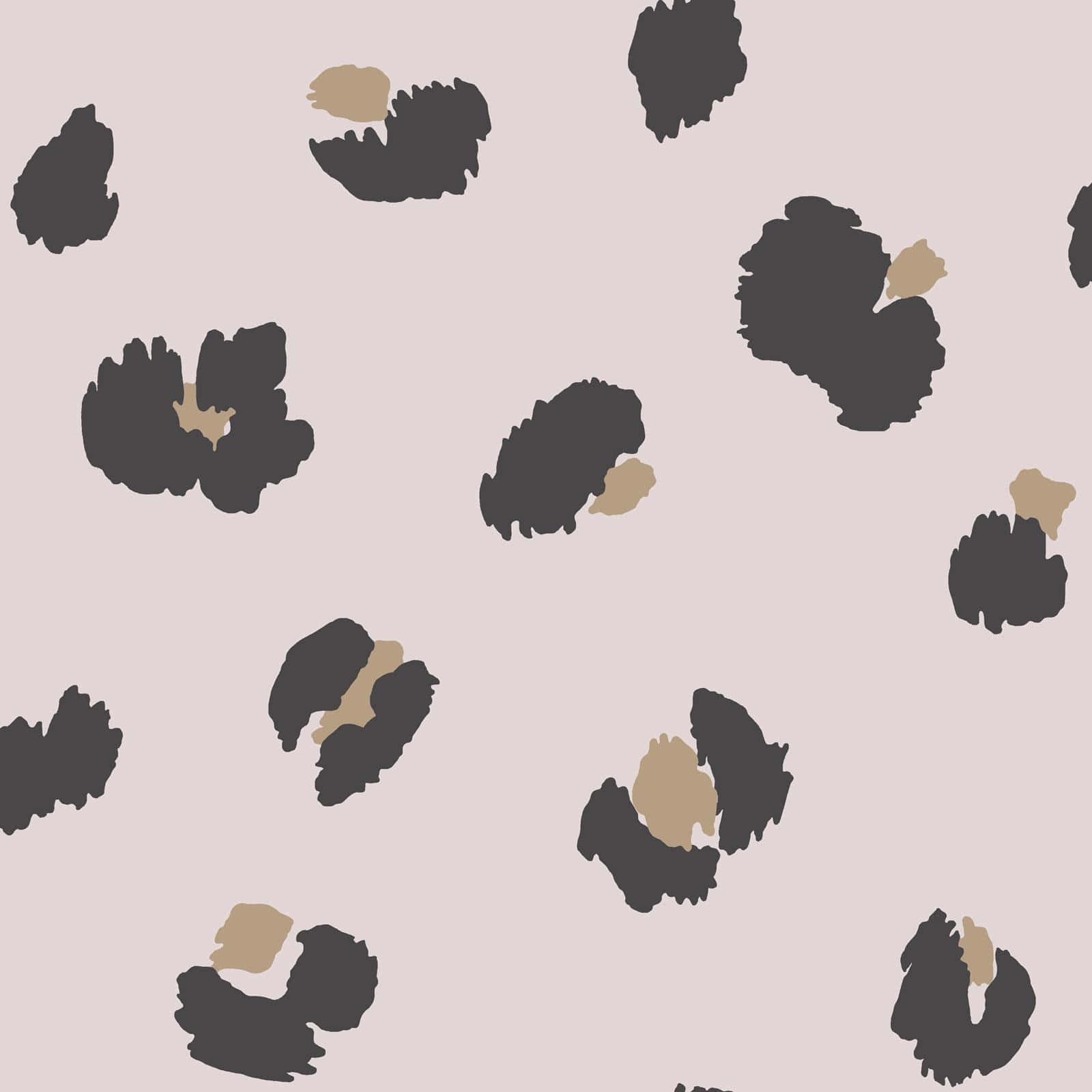 Fierce And Fancy - A Glitter Leopard Wallpaper