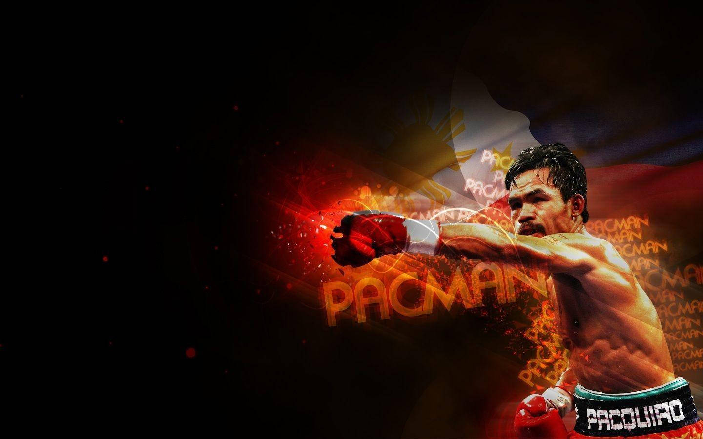 Fiery Fanart For Manny Pacquiao Wallpaper