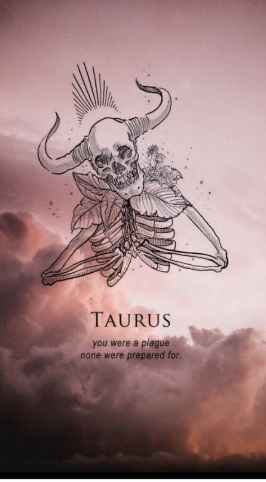 Find Your Confidence Through Taurus Aesthetic. Wallpaper