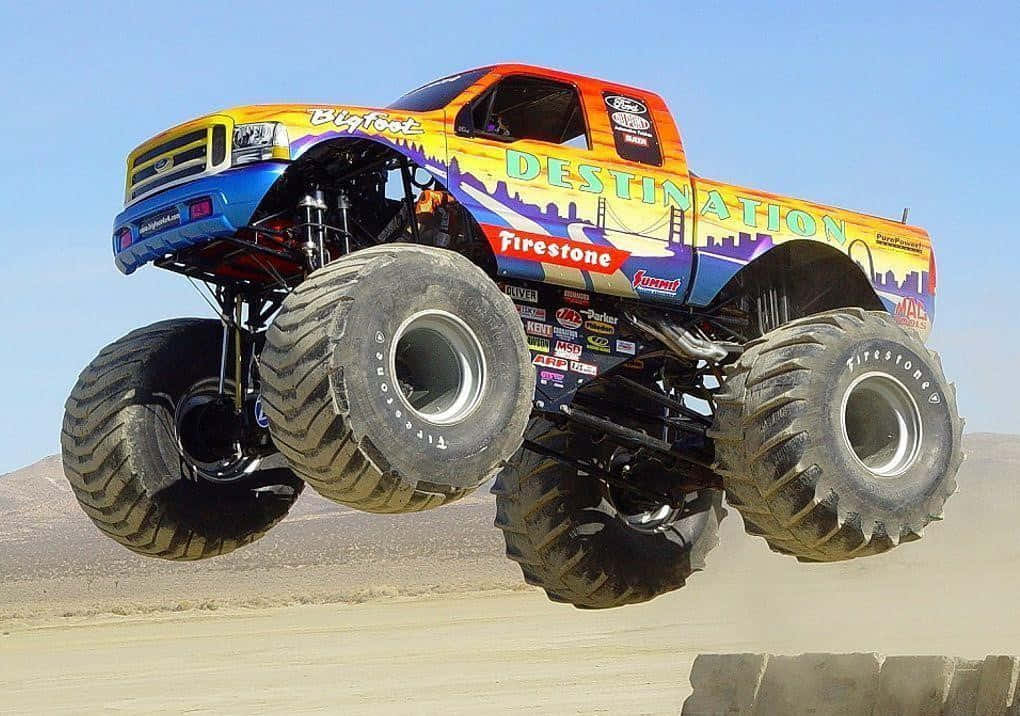 Firestone Destination Monster Truck Wallpaper