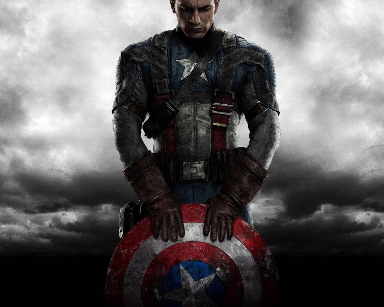 First Avenger Movie Captain America Laptop Wallpaper