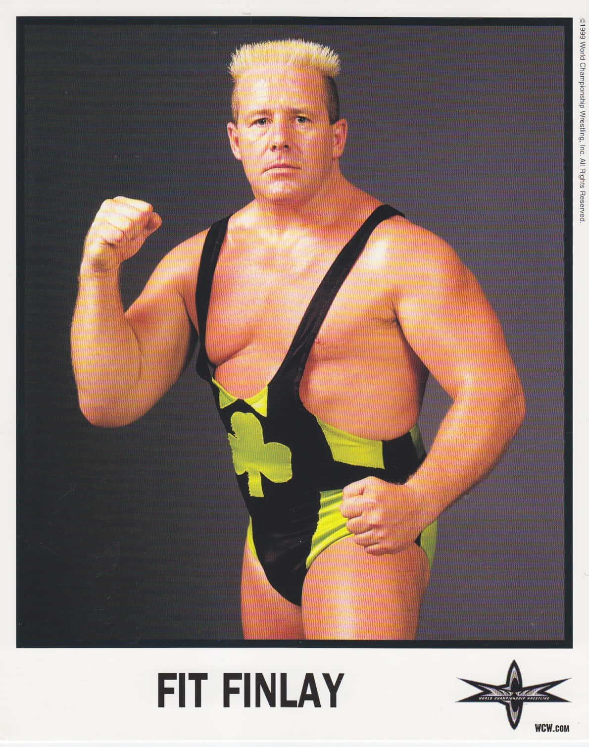 Fit Finlay Punch Fist Wcw 1999 Wallpaper