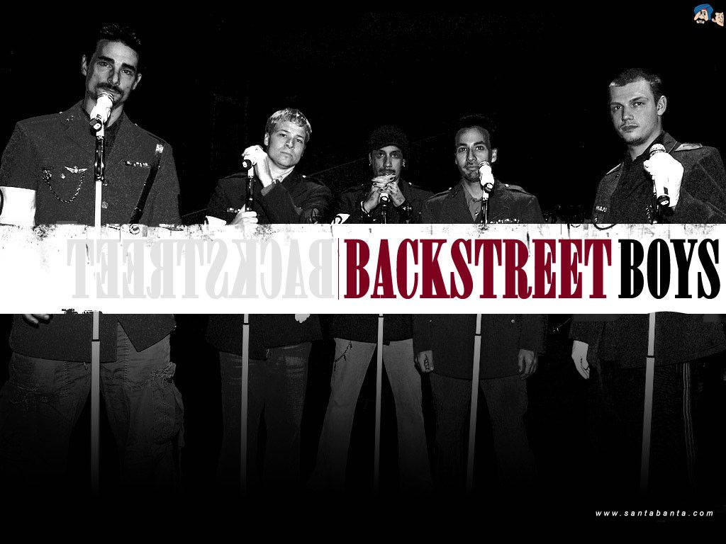 Five Fun Guys From The Backstreet Boys Having A Good Time! Wallpaper