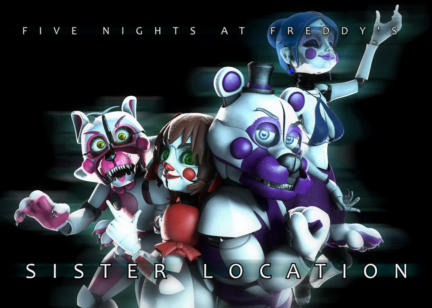 Five Nights At Freddy's Sister Location By Sassy Wallpaper