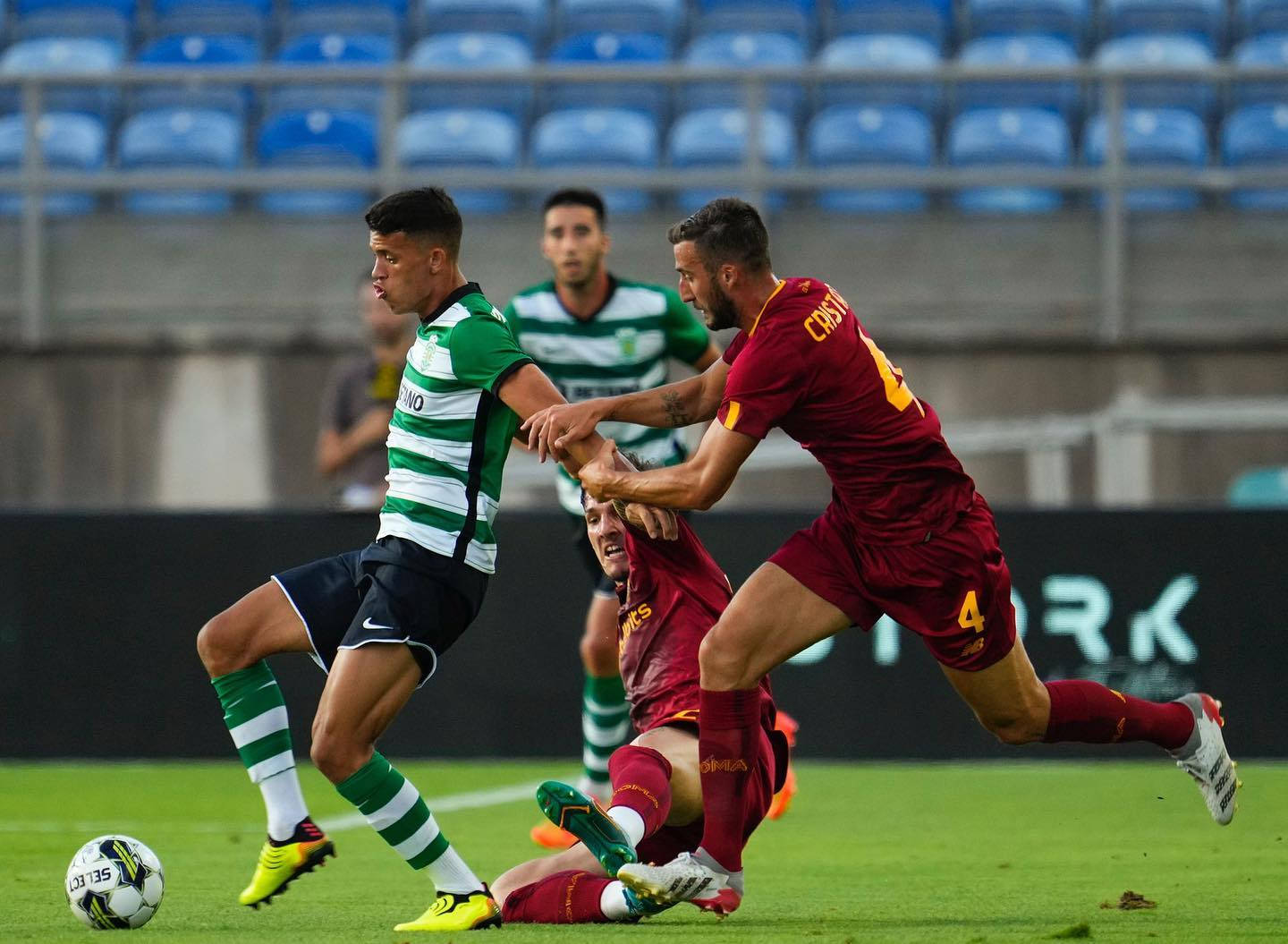 Football Player Matheus Nunes Demonstrating His Skill During A Match Wallpaper