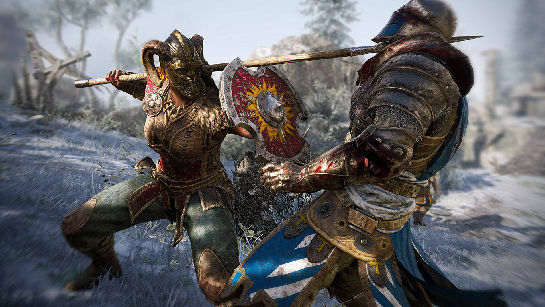 For Honor Conqueror Versus The Valkyrie Wallpaper